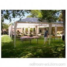 Zimtown 10' X 20'Outdoor Canopy Party Wedding Tent Heavy duty Cater Events Gazebo Pavilion
